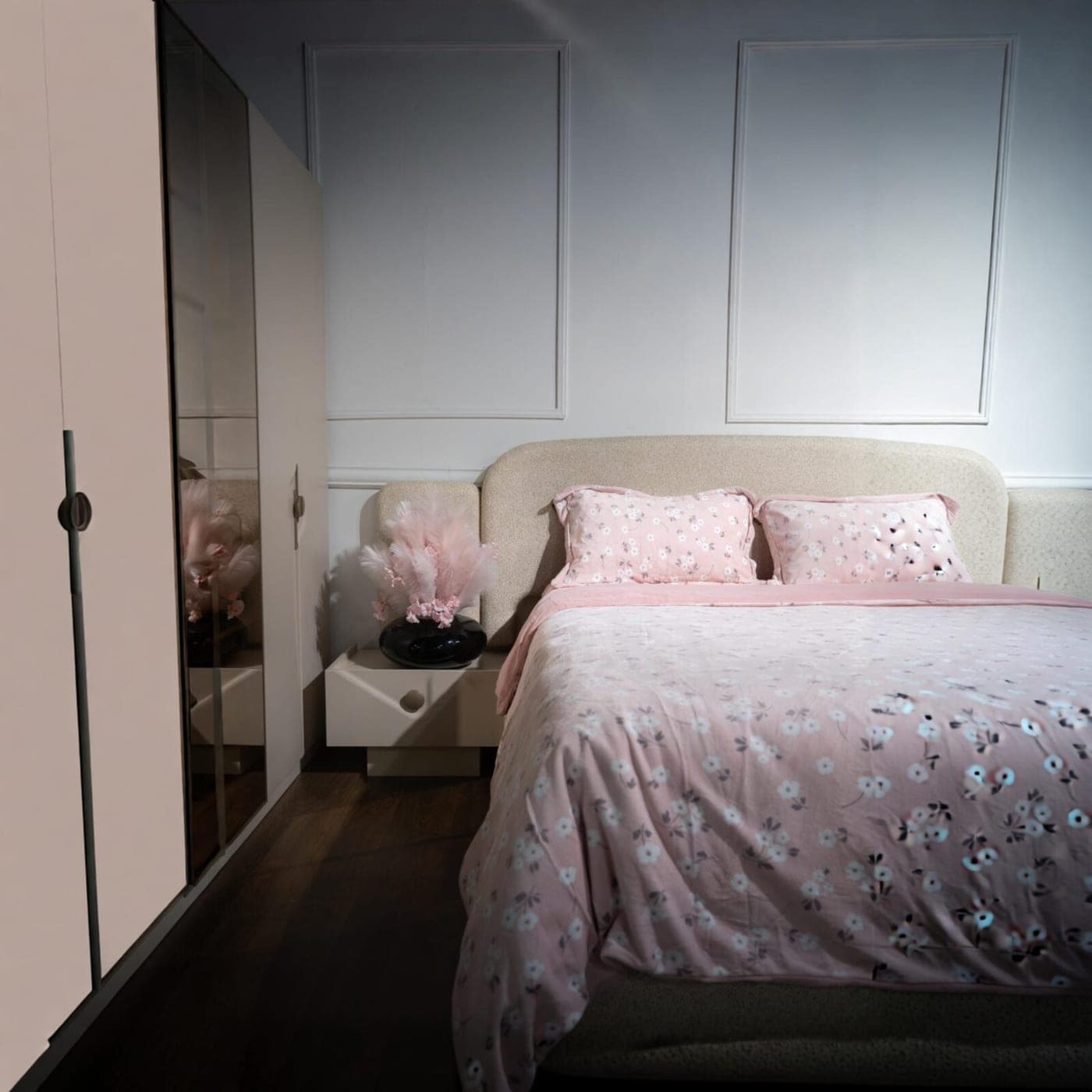 Motif Harmonie Florale Rose