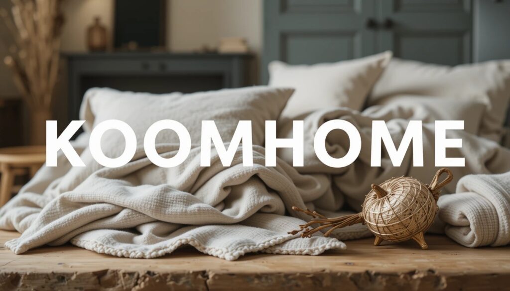 Bienvenue chez KoomHome - L'Art du Linge de Maison