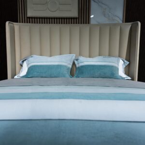 Housse Motif Harmonie Azur